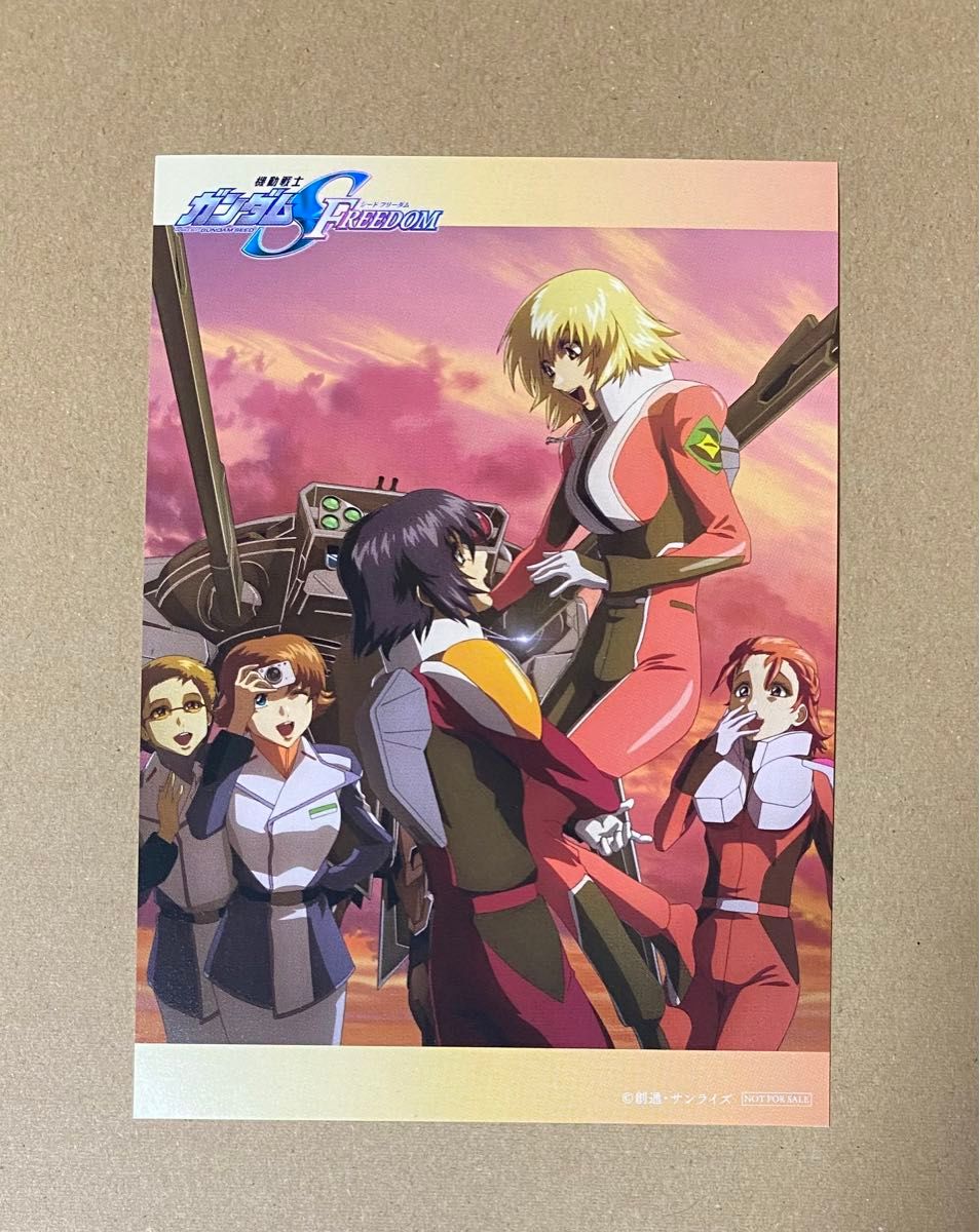 ガンダムSEED FREEDOM 映画 入場者特典 17週目 アスラン カガリ ガンダムSEED FREEDOM 映画 入場者特典 17週目 アスラン カガリ