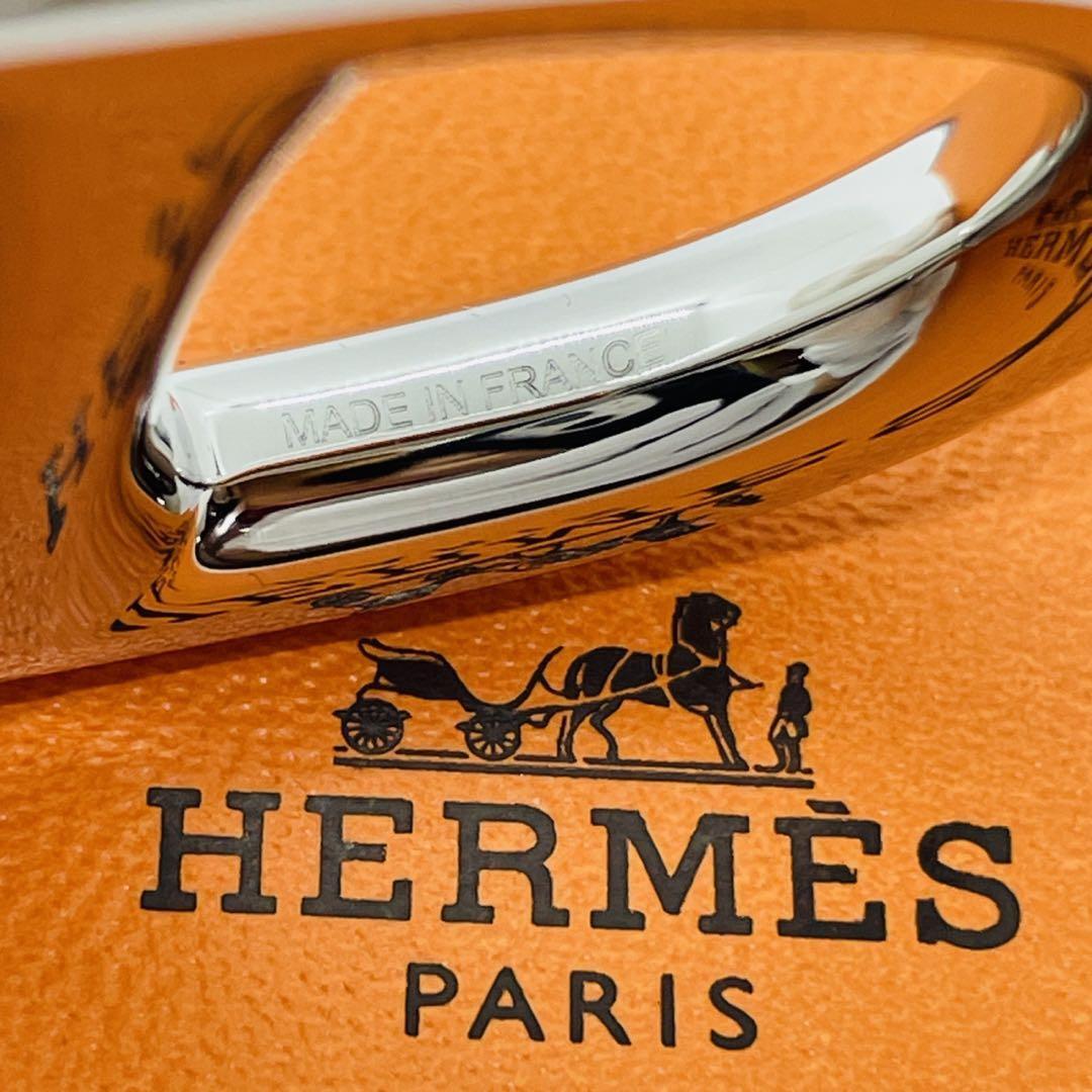 ほぼ新品 正規品 HERMES エルメス シェーヌダンクル シルバー ほぼ新品 正規品 HERMES エルメス シェーヌダンクル シルバー
