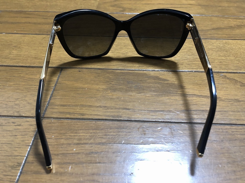 中古 ドルチェ＆ガッバーナ D＆G サングラス ブラック ゴールド①_画像6