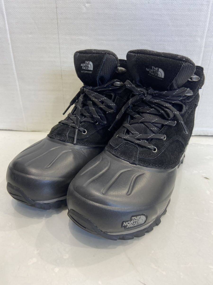 【THE NORTE CACE ザノースフェイス】 NF01285 SNOW SHOTスノーショットブーツ 防寒ブーツ トレッキングブーツ ブラック 27cm 2406oki k