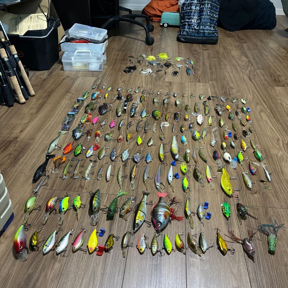 6250円 バス釣り引退セット タックルボックスセットブラックバス 6250円 バス釣り引退セット タックルボックスセットブラックバス