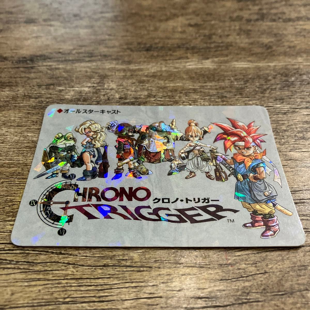 クロノトリガー カード オールスターキャスト ステンドグラス クロノトリガー カード オールスターキャスト ステンドグラス