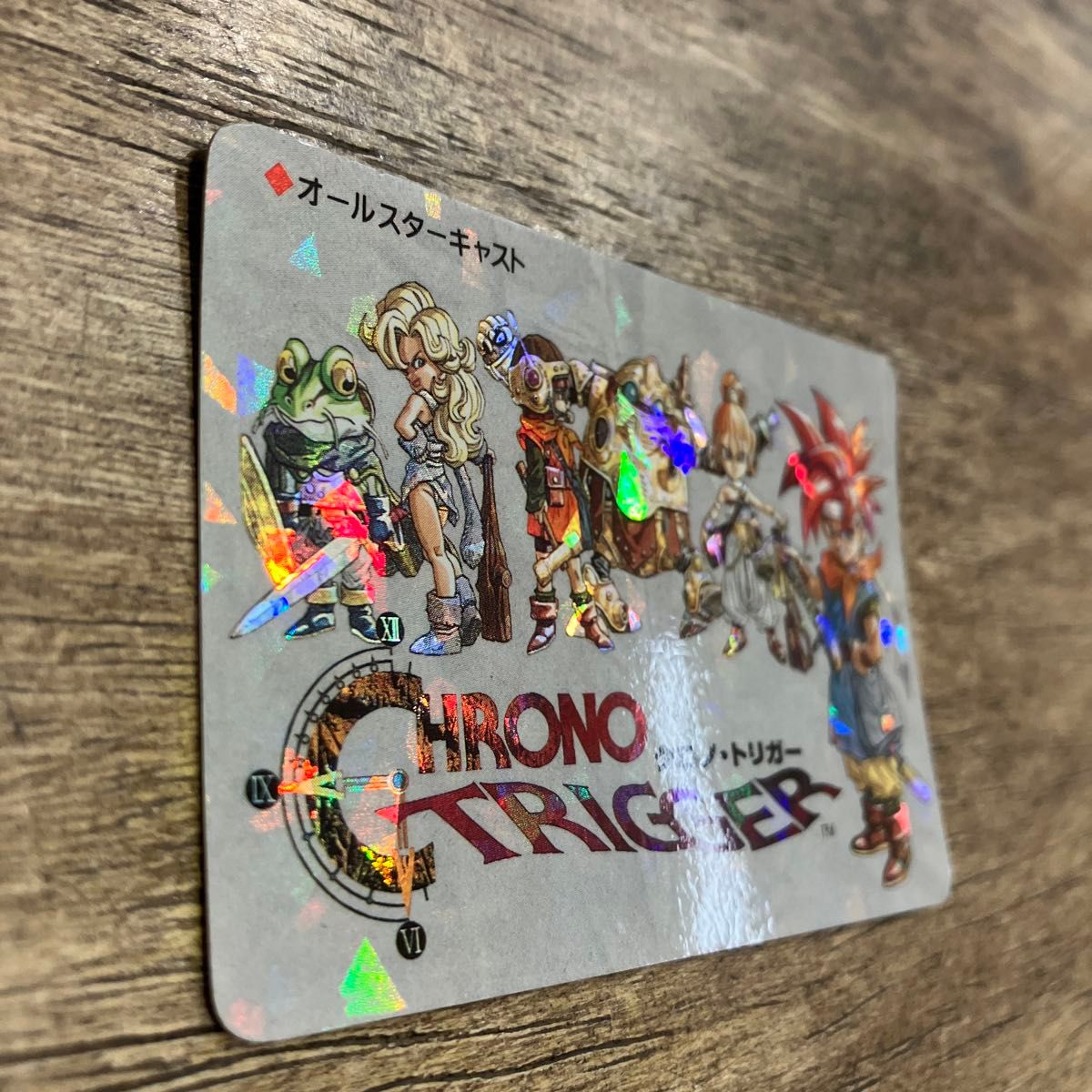 クロノトリガー カード オールスターキャスト ステンドグラス クロノトリガー カード オールスターキャスト ステンドグラス