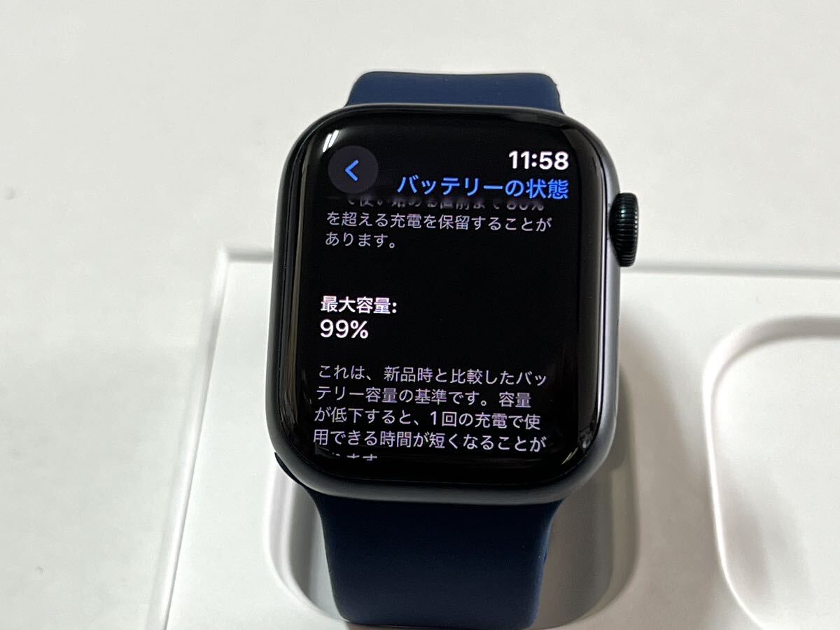 美品 バッテリー99% Apple Watch Series 8 41mm アップル 美品 バッテリー99% Apple Watch Series 8 41mm アップル