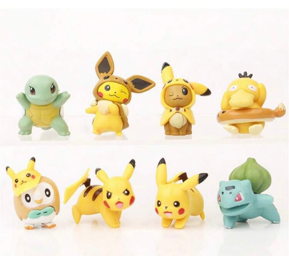 新品 ポケットモンスター ポケモン ミニフィギュア8個セット 新品 ポケットモンスター ポケモン ミニフィギュア8個セット
