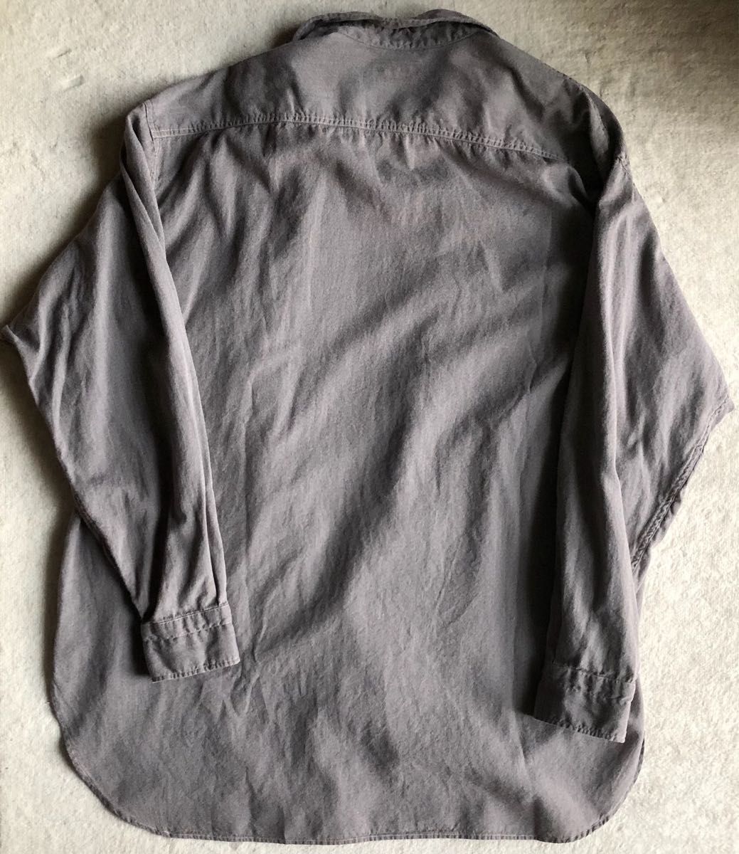 comoli 24ss ヨリ杢 ワークシャツ 2 グレー グレイ|Yahoo comoli 24ss ヨリ杢 ワークシャツ 2 グレー グレイ|Yahoo