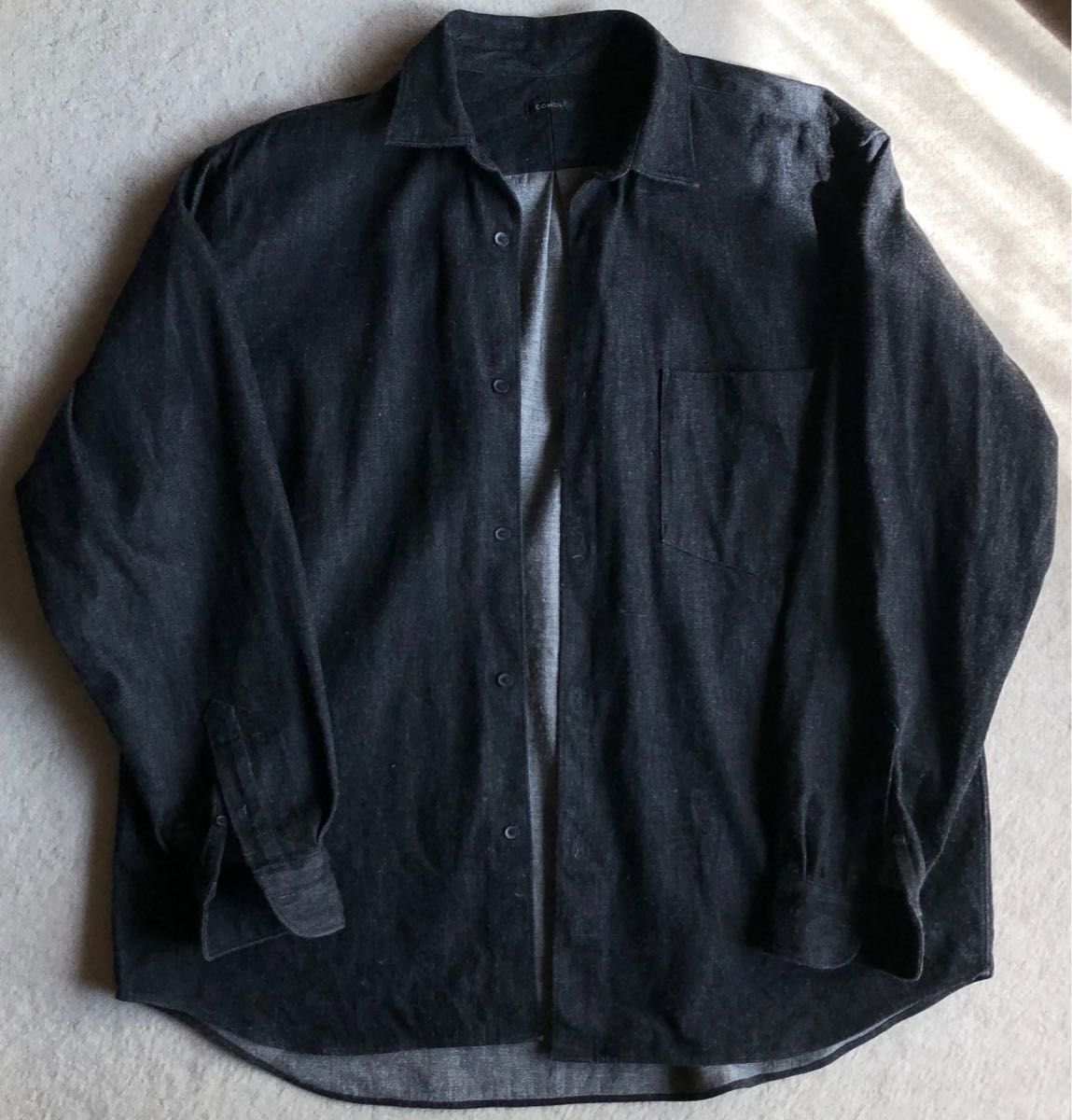 comoli 24ss デニム コモリシャツ 2 ブラック エクリュ|Yahoo comoli 24ss デニム コモリシャツ 2 ブラック エクリュ|Yahoo