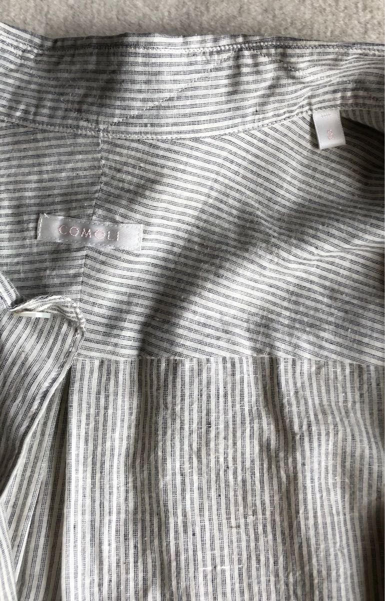 comoli 24ss KHADI コットン コモリシャツ 3 STRIPE|Yahoo comoli 24ss KHADI コットン コモリシャツ 3 STRIPE|Yahoo
