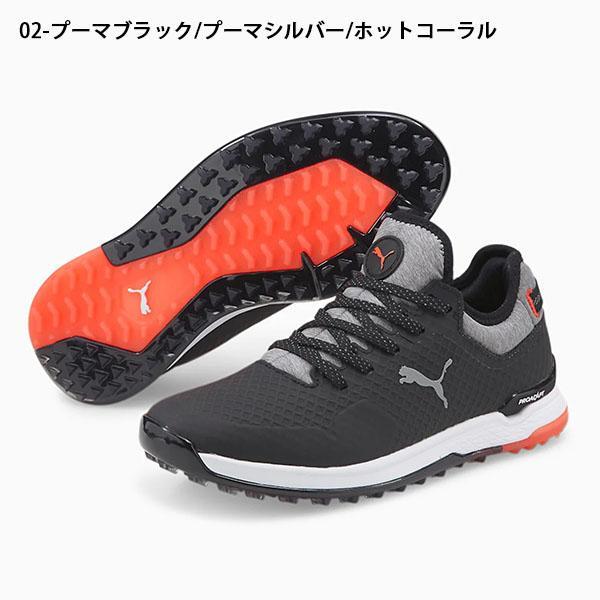 OPM12★新品★PUMA GOLF★プーマゴルフ★プロアダプトアルファキャットウィメンズゴルフスパイクレスシューズ★24.0/BK