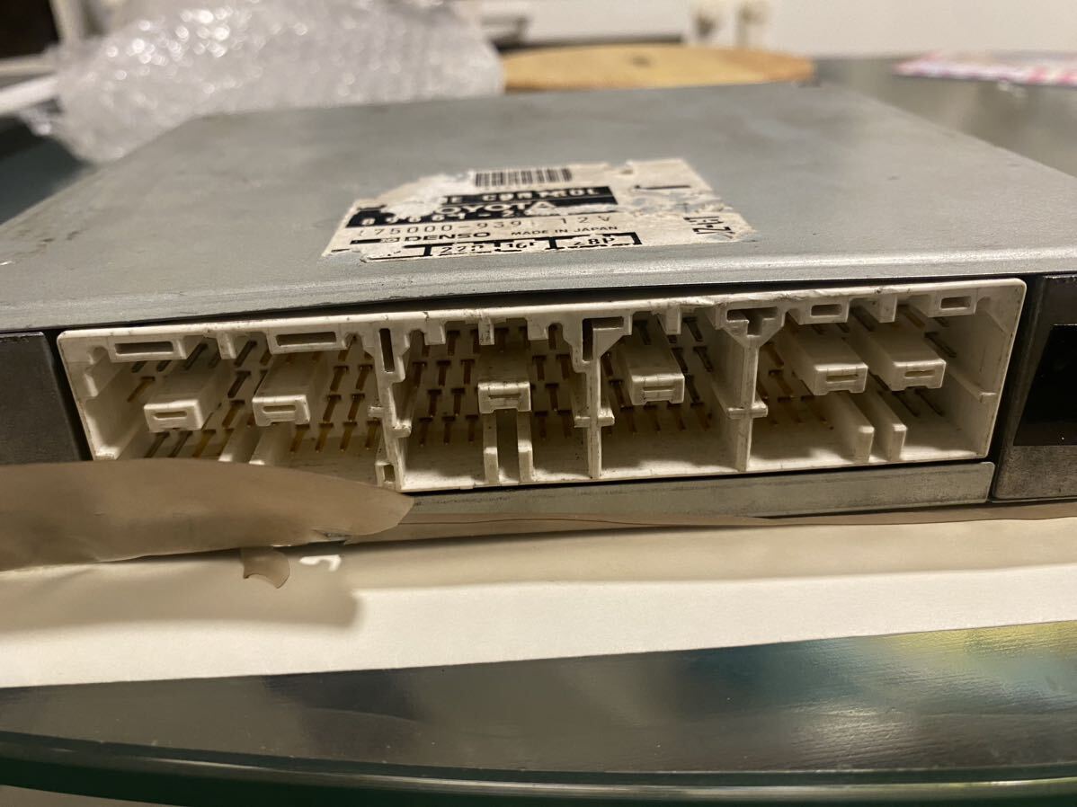 トヨタJZX100 1JZ-GTE ECU 防げれ マニュアル エンジン トヨタJZX100 1JZ-GTE ECU 防げれ マニュアル エンジン