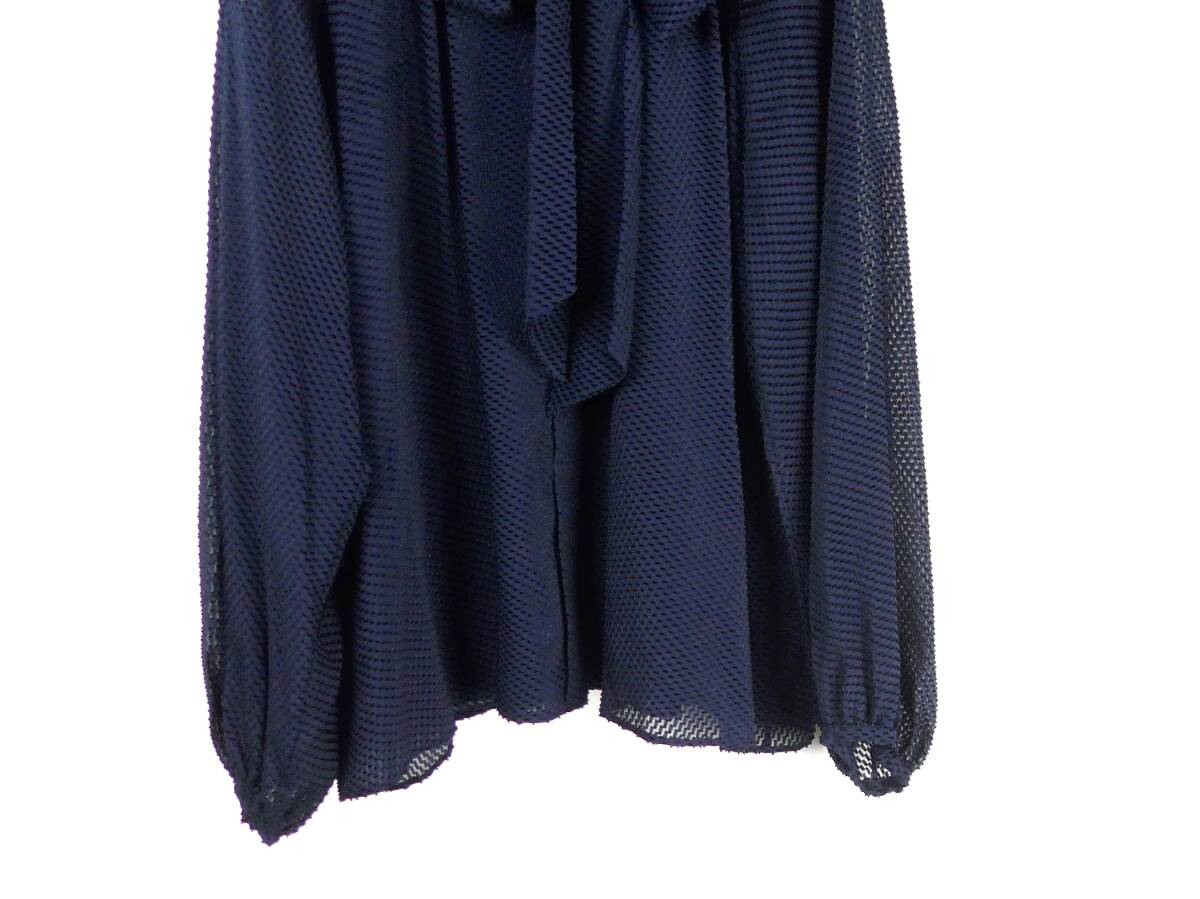 Drawer ドゥロワー 18AW シルクレーヨン ジャカード ボウ Drawer ドゥロワー 18AW シルクレーヨン ジャカード ボウ