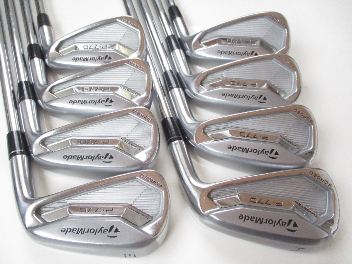 テーラーメイド P 770 3-PW 8本セット MODUS TOUR 120 S P770 テーラーメイド P 770 3-PW 8本セット MODUS TOUR 120 S P770