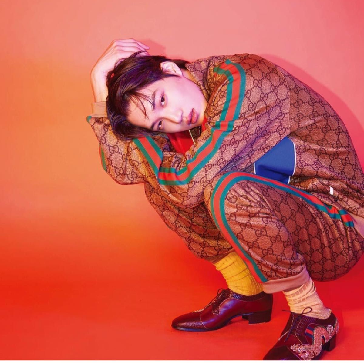 Gucci トラックジャケット 上下セットアップ テクニカルジャージ Gucci トラックジャケット 上下セットアップ テクニカルジャージ