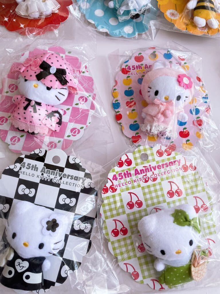 ハローキティ 45周年限定 ミニブローチ 10種セット KITTY GOODS ハローキティ 45周年限定 ミニブローチ 10種セット KITTY GOODS
