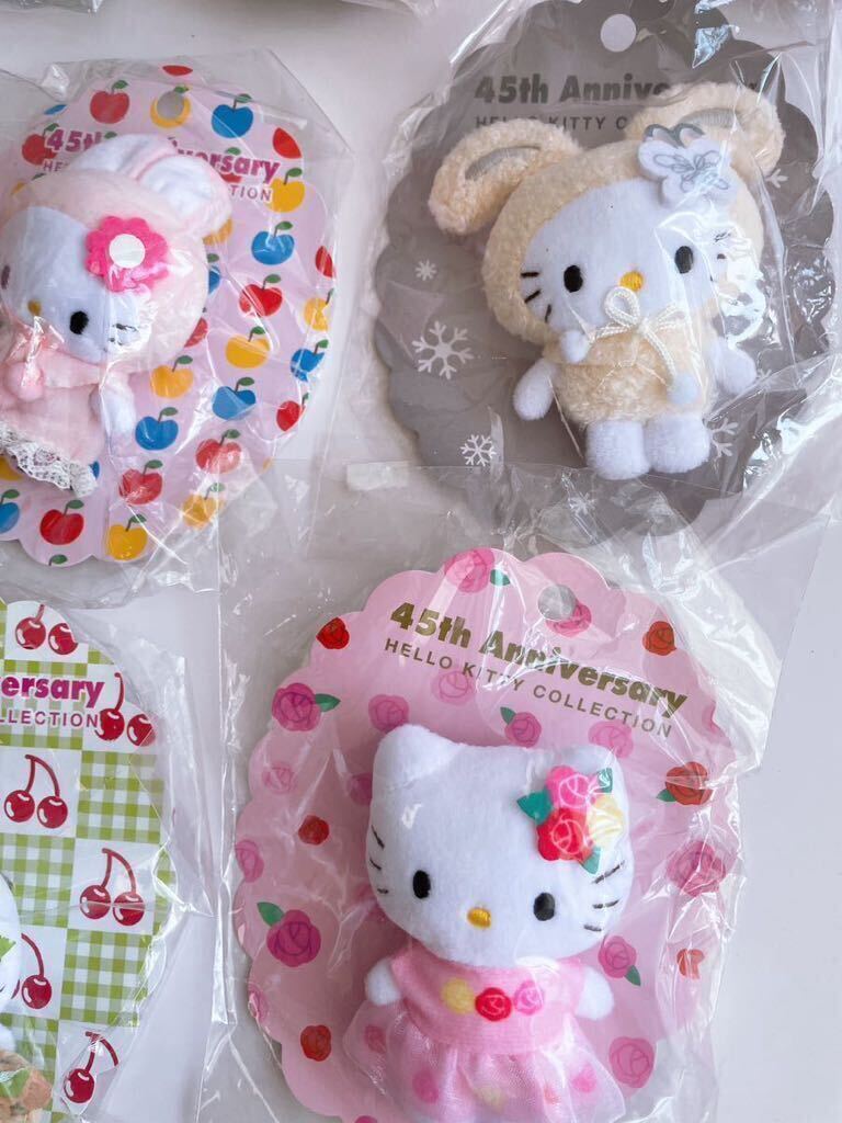 ハローキティ 45周年限定 ミニブローチ 10種セット KITTY GOODS ハローキティ 45周年限定 ミニブローチ 10種セット KITTY GOODS
