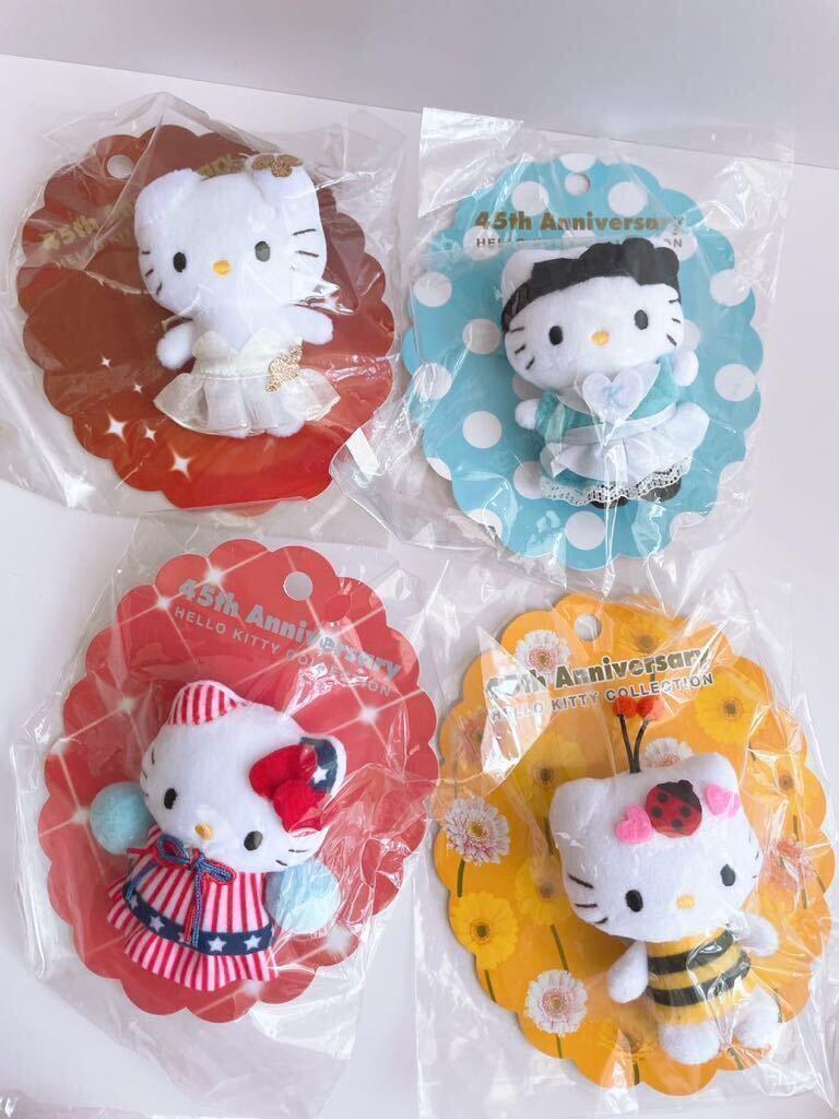 ハローキティ 45周年限定 ミニブローチ 10種セット KITTY GOODS ハローキティ 45周年限定 ミニブローチ 10種セット KITTY GOODS