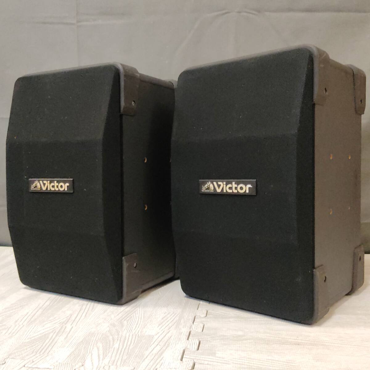 Victor 200W ペアセット SP-M33BK 2wayスピーカー 36×21cm 2個 Victor 200W ペアセット SP-M33BK 2wayスピーカー 36×21cm 2個