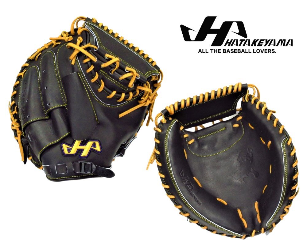 ハタケヤマ 硬式キャッチャーミット 甲斐拓也型 K-M19ab Kシリーズ 高校野球 大学野球 和牛革 日本製