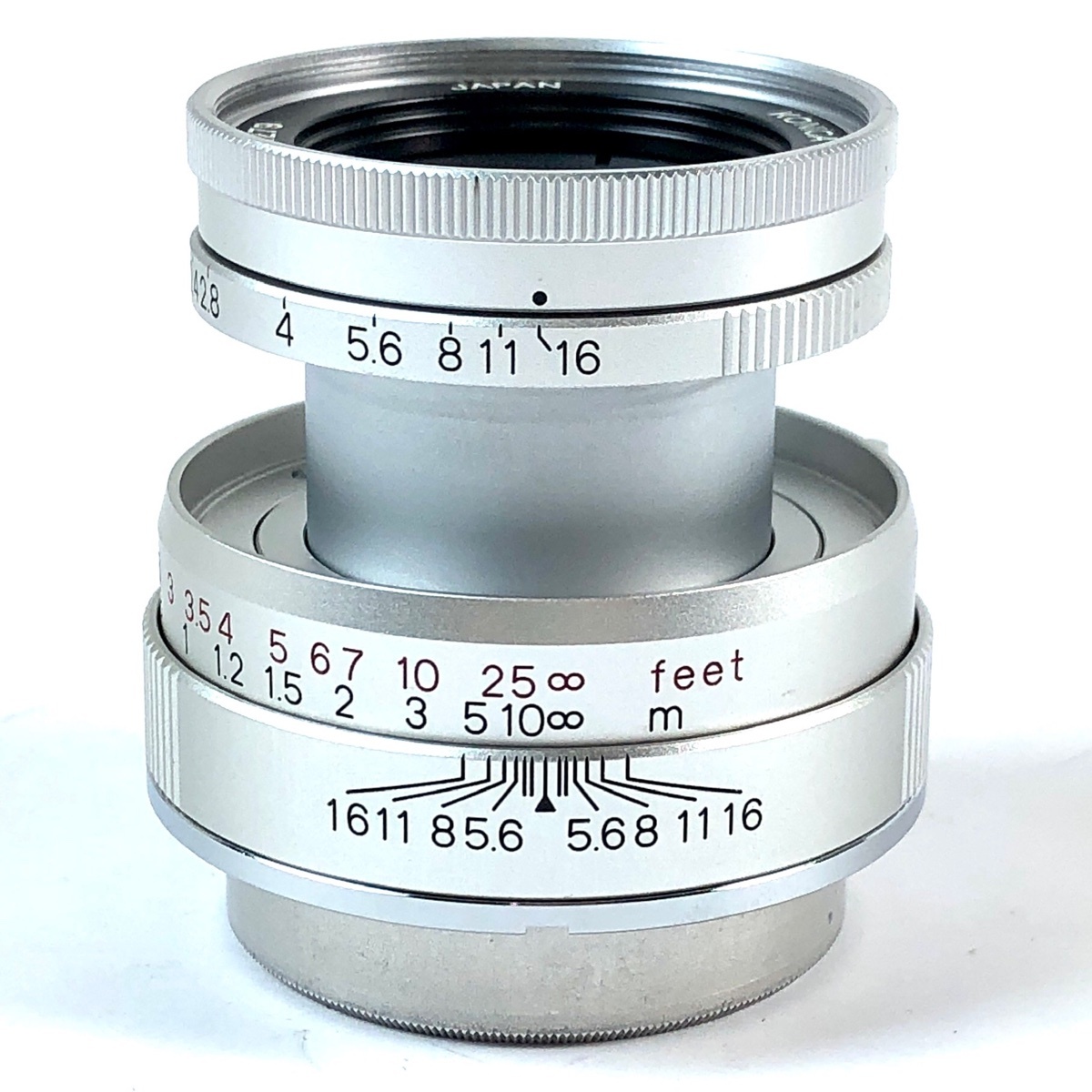 コニカ KONICA HEXANON 50mm F2.4 沈胴 Lマウント L39 レンジ