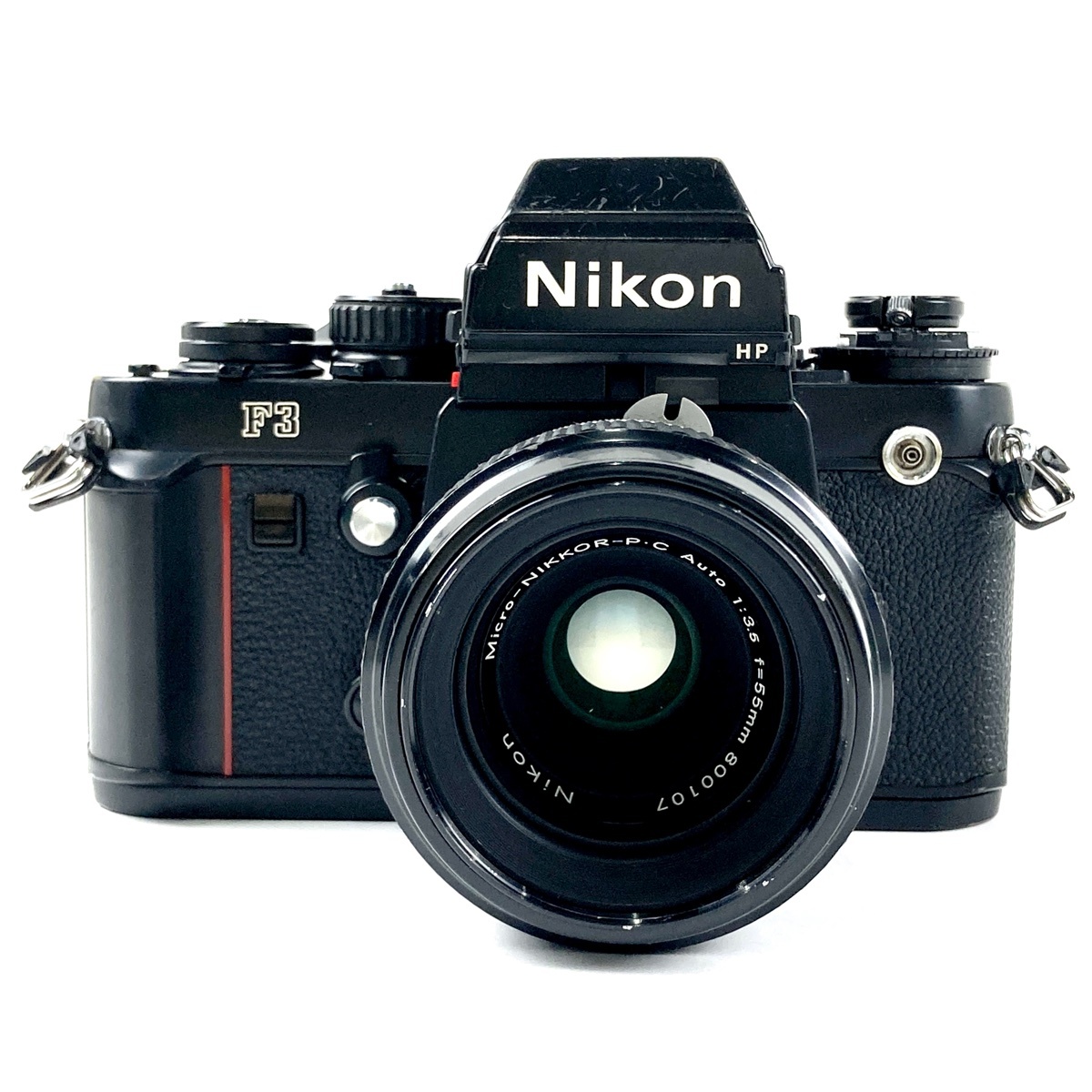 ニコン Nikon F3 HP + Micro-NIKKOR-P.C Auto 55mm 張り付か F3 ニコン Nikon F3 HP + Micro-NIKKOR-P.C Auto 55mm 張り付か F3