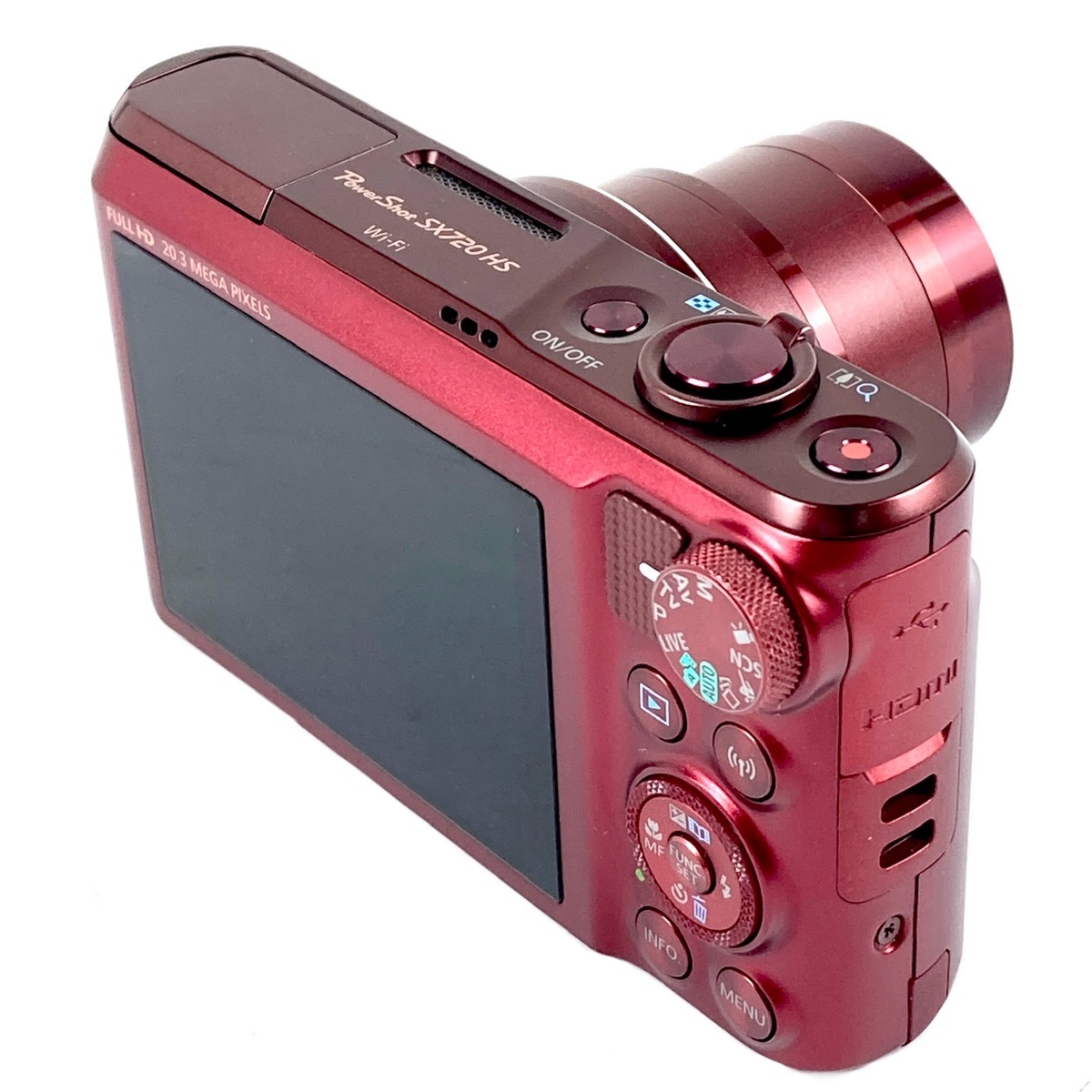【難有】Canon デジタルカメラ PowerShot SX720 HS レッド Digital Camera Canon PowerShot SX720 HS Red 20.3MP 40x Wi-Fi
