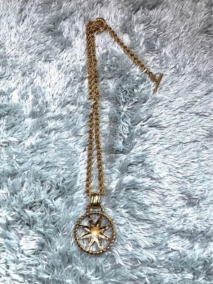 GIVENCHY ジバンシー ヴィンテージ サン ロング ネックレス 太陽 GIVENCHY ジバンシー ヴィンテージ サン ロング ネックレス 太陽