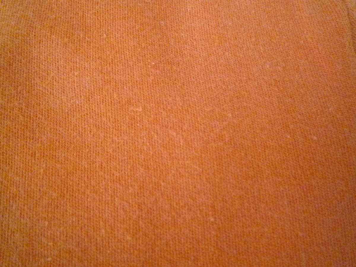 ★MOUVOIR 長袖Tシャツ ロゴプリント ショッキングオレンジ（L)_画像6