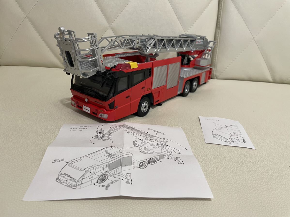 Yahoo!オークション - 1/32 モリタ 先端屈折式はしご付消防車 Yahoo!オークション - 1/32 モリタ 先端屈折式はしご付消防車
