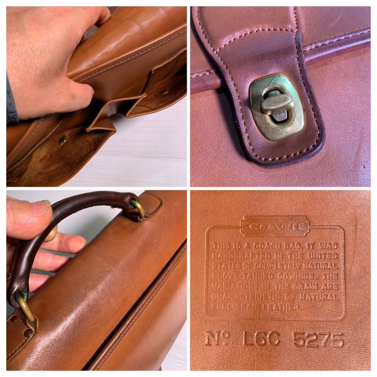 オールド コーチ ビジネスバッグ ターンロック 2way グローブ オールド コーチ ビジネスバッグ ターンロック 2way グローブ