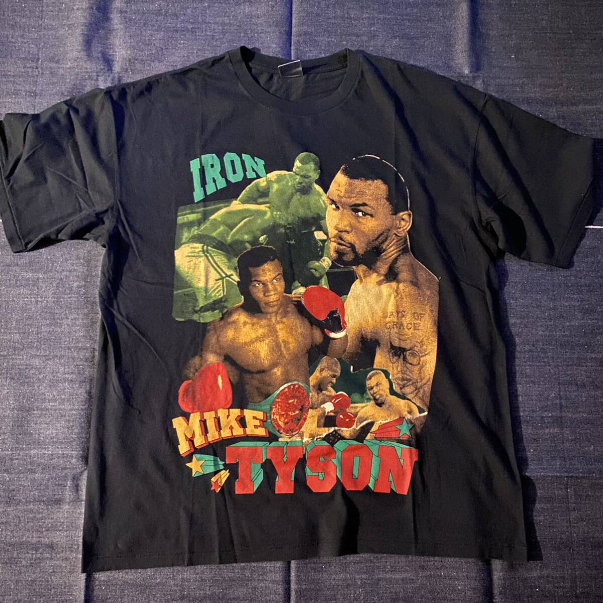 L マイク タイソン MIKE TYSON (Vintage rap tee ヴィンテージ L マイク タイソン MIKE TYSON (Vintage rap tee ヴィンテージ