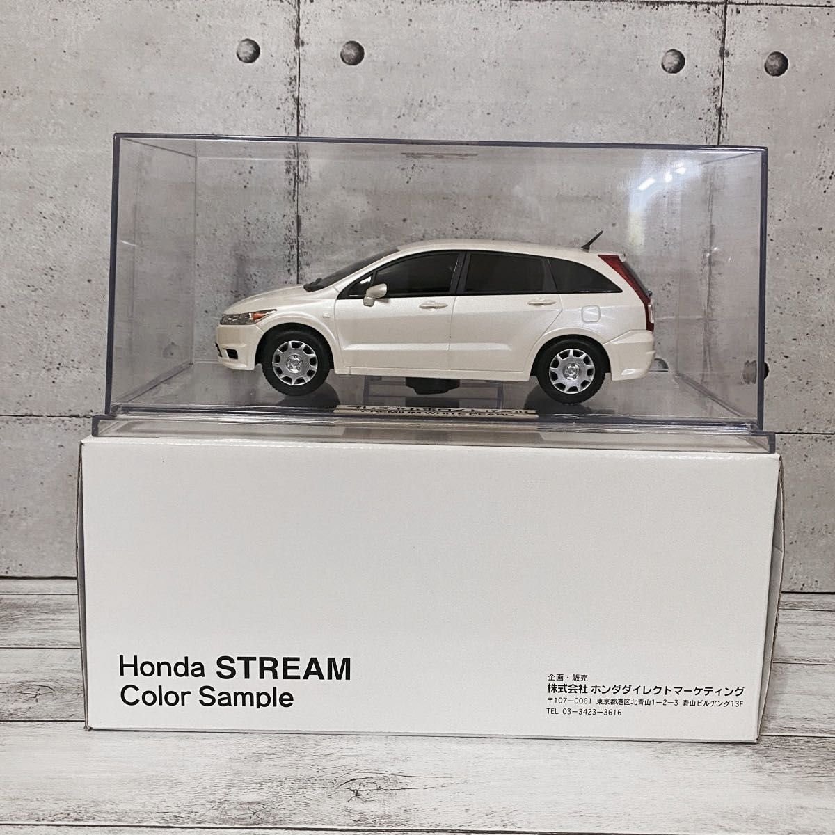 HONDA STREAM ホンダ ストリーム ミニカー カラーサンプル HONDA STREAM ホンダ ストリーム ミニカー カラーサンプル