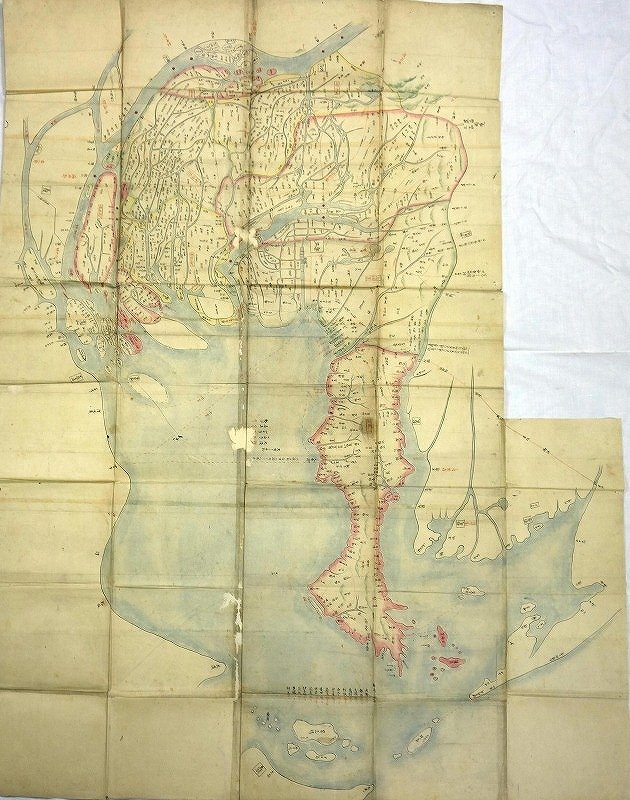 経典 尾張国之図 (仮題) 江戸後期写 - 和書 和書
