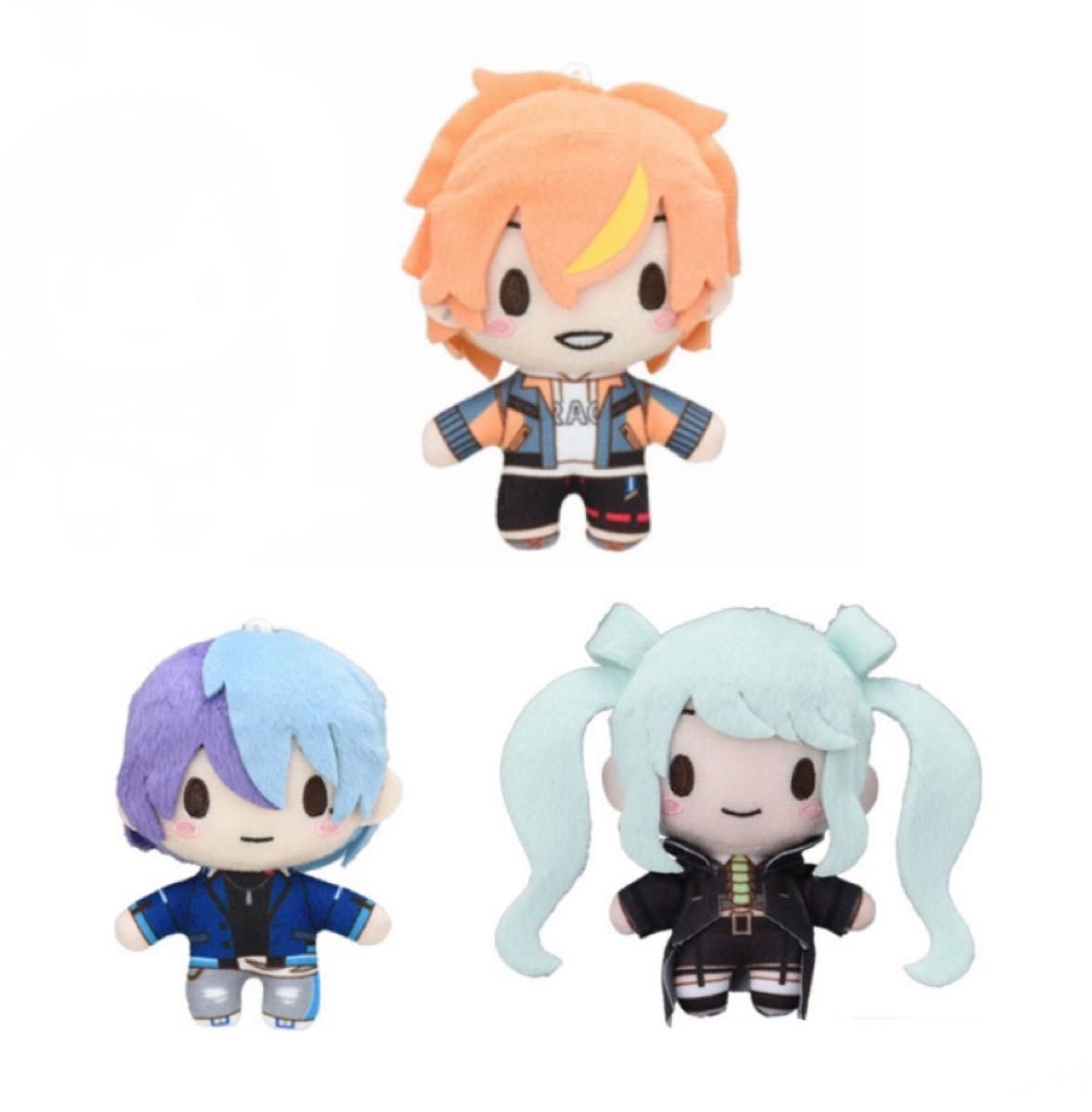 プロセカ カラフルステージ ふわぷちマスコット ビビバス 3種 冬 プロセカ カラフルステージ ふわぷちマスコット ビビバス 3種 冬