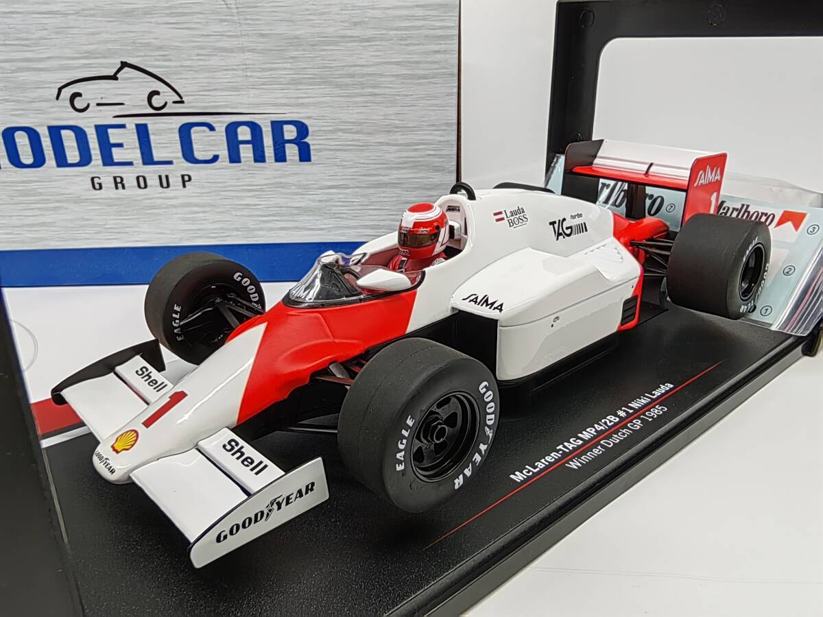 1:18 MCG マクラーレン TAG MP4/2B マルボロ仕様 モナコGP 優勝 1:18 MCG マクラーレン TAG MP4/2B マルボロ仕様 モナコGP 優勝