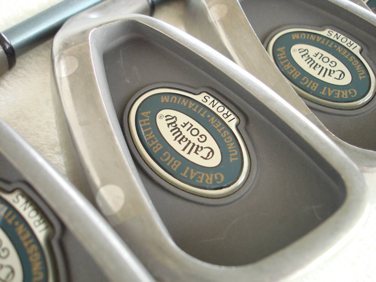 ＃詮索に没頭して▲Callaway GREAT BIG BERTHA レディース8本set