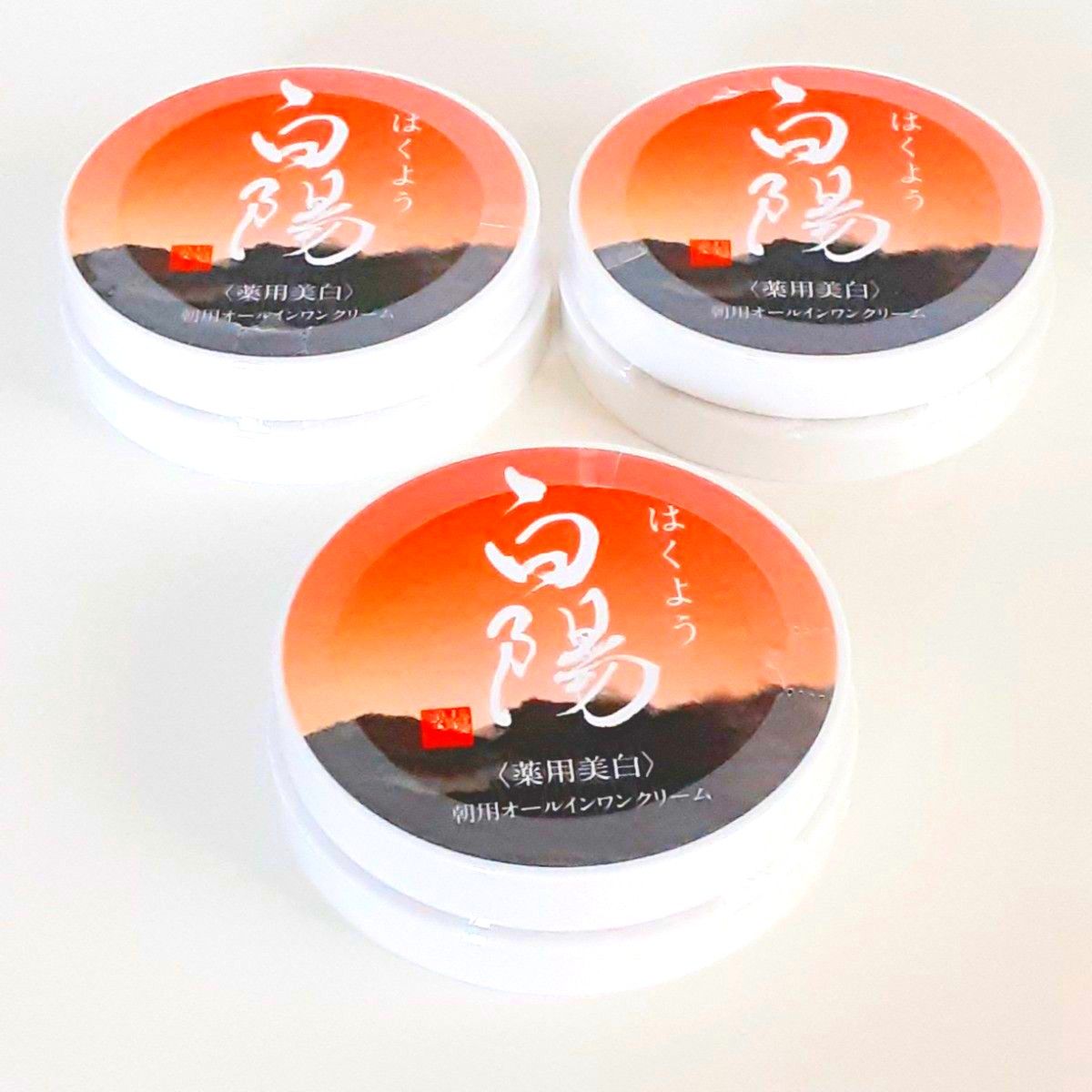 新品・未開封】新大和漢方 白陽 朝用オールインワンクリーム 40g×3個|Yahoo!フリマ(旧PayPayフリマ)