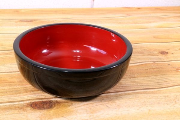 R327*[ pastry pot ] confection... fruit... leaflet sushi... multi-purpose . use is possible to do pot vessel ./ black outer diameter 25cm