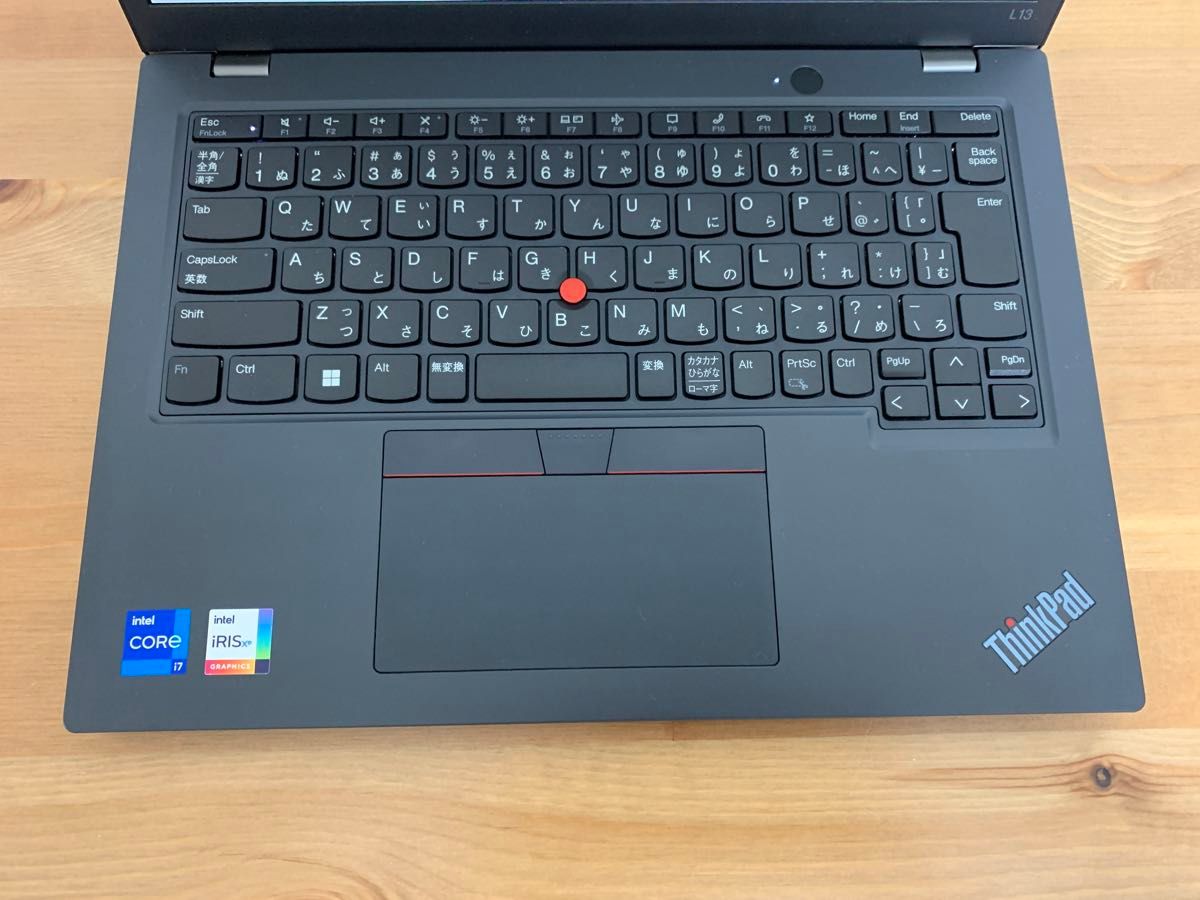 美品 高性能 保証残 Lenovo ThinkPadL13Gen4 Core i7-1355U/16GB 美品 高性能 保証残 Lenovo ThinkPadL13Gen4 Core i7-1355U/16GB