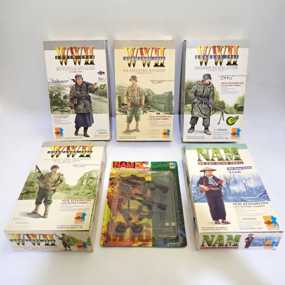 公式の店舗 ドラゴン DRAGON - Yahoo!オークション WW2 1/6 NAM + 二次大戦 G.I.ジョー