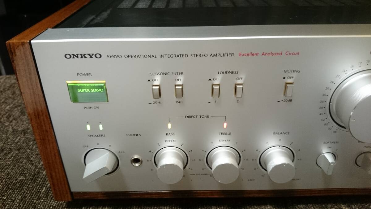 ONKYO Integra A-820GTR オーバーホール実施 保証あり ONKYO Integra A-820GTR オーバーホール実施 保証あり