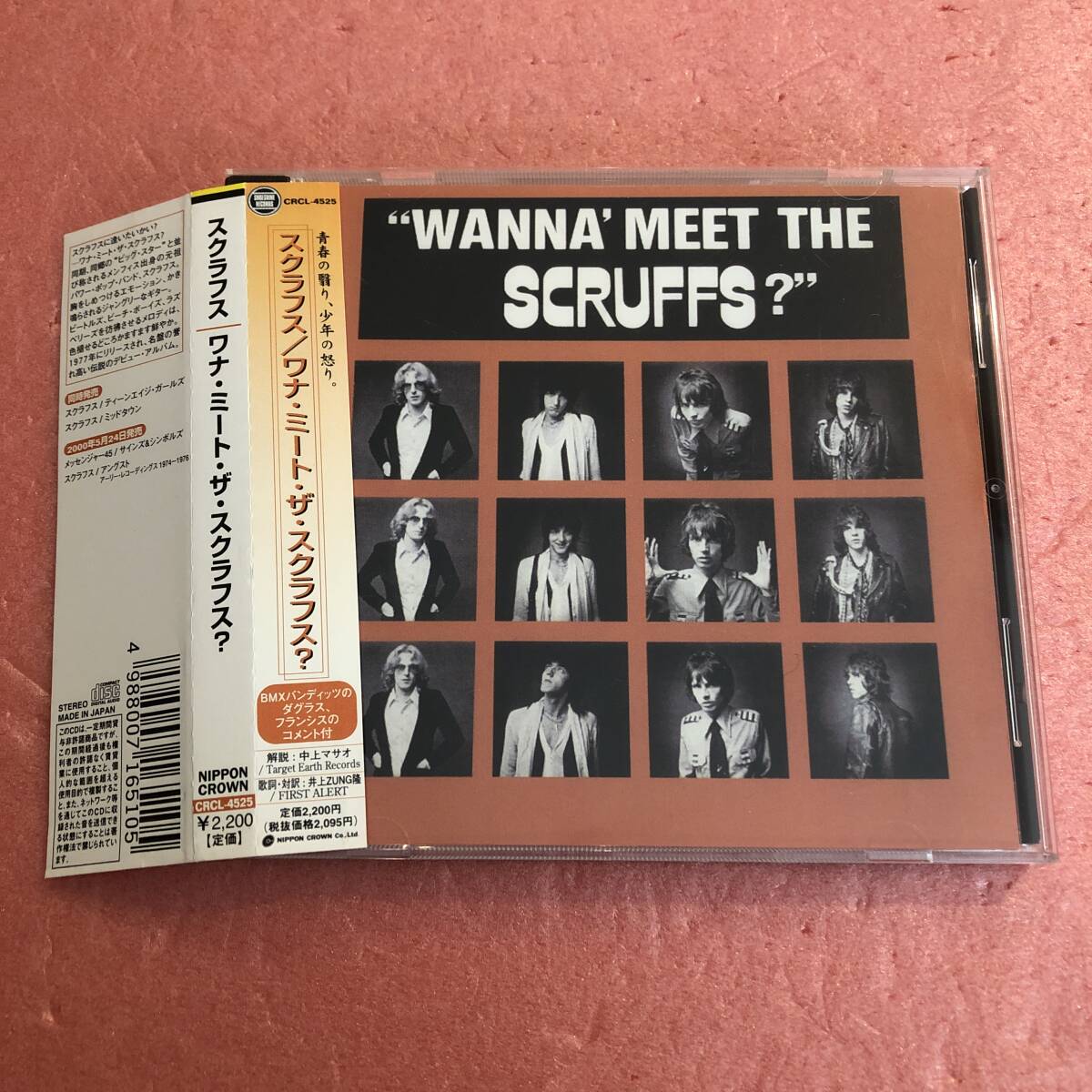 CD 国内盤 帯付 スクラフス ワナ ミート ザ スクラフス The CD 国内盤 帯付 スクラフス ワナ ミート ザ スクラフス The