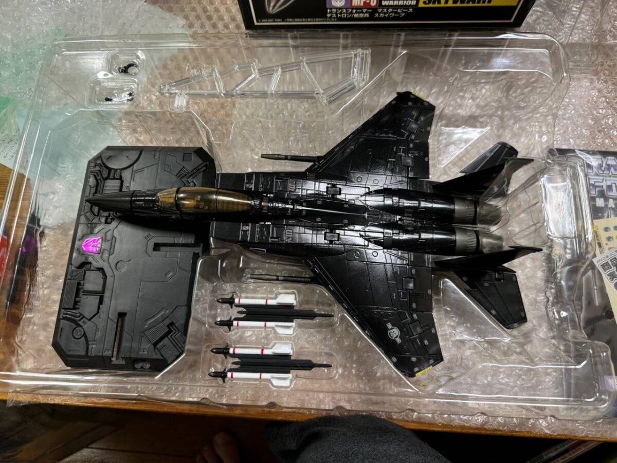 MP-6 Sky wa-p/ Skywarp Transformer master-piece б/у закончившийся товар повреждение нет состояние хорошо бесплатная доставка включение в покупку возможно 