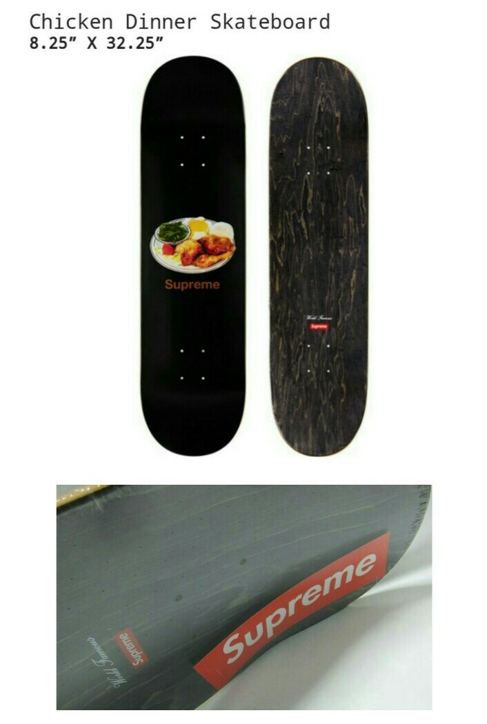 【超歓迎された】その他スポーツシュプリーム Chicken Dinner Skateboard 新品未使用!国内正規品