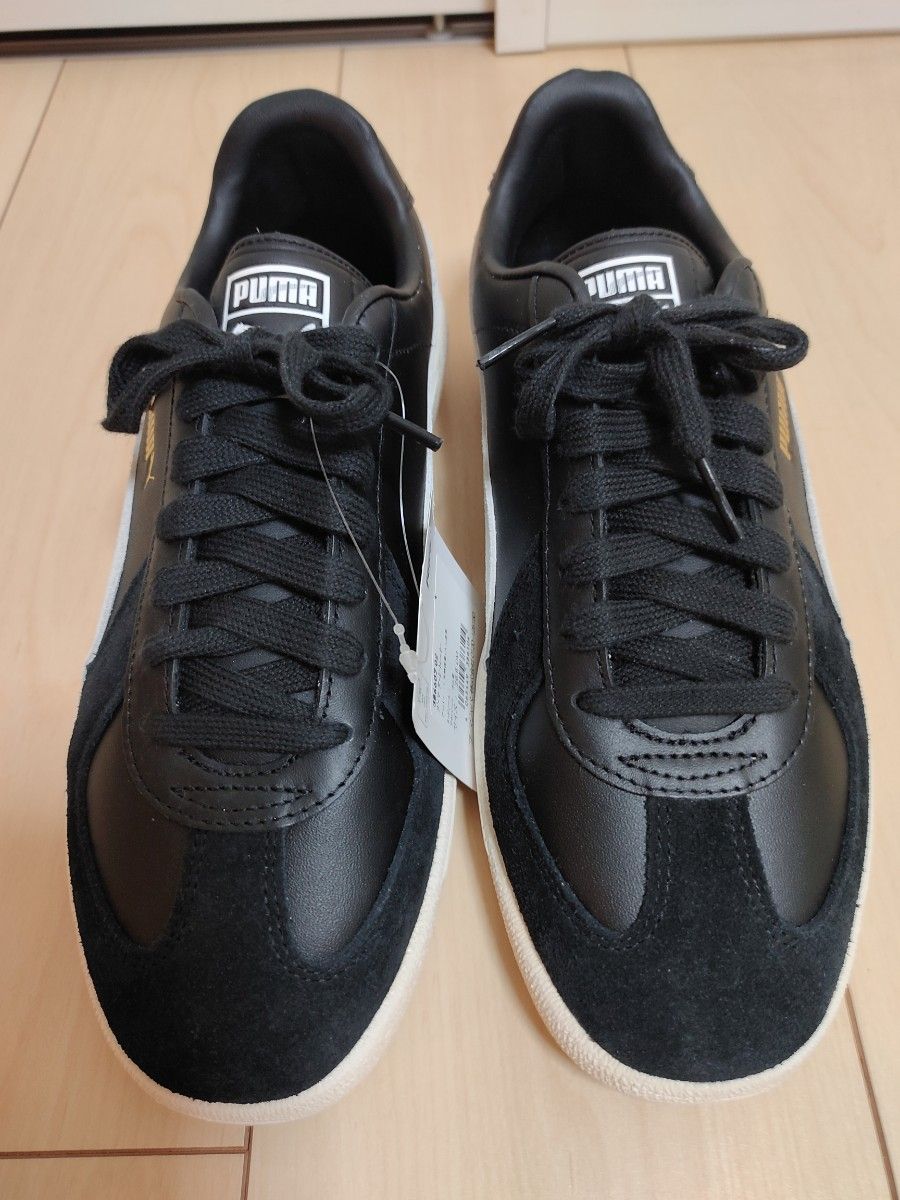 新品未使用26 5cm黒レザーPUMA ARMYTRAINERアーミートレーナー 新品未使用26 5cm黒レザーPUMA ARMYTRAINERアーミートレーナー