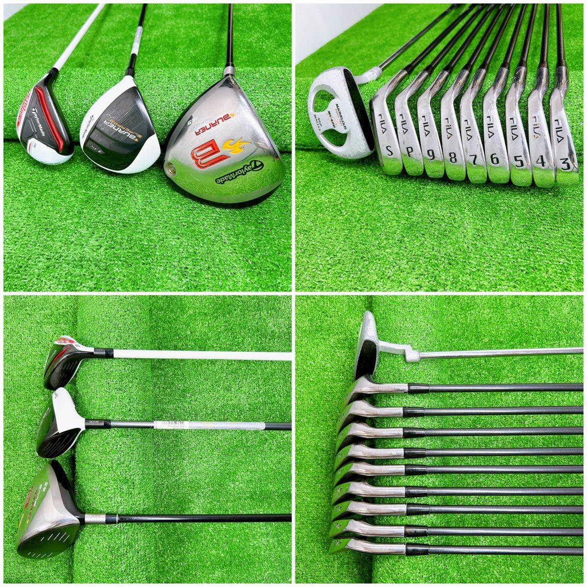 TaylorMade Burner クラブセット レフティ 左 レフティ 左利き】テーラーメイド バーナー メンズゴルフクラブ