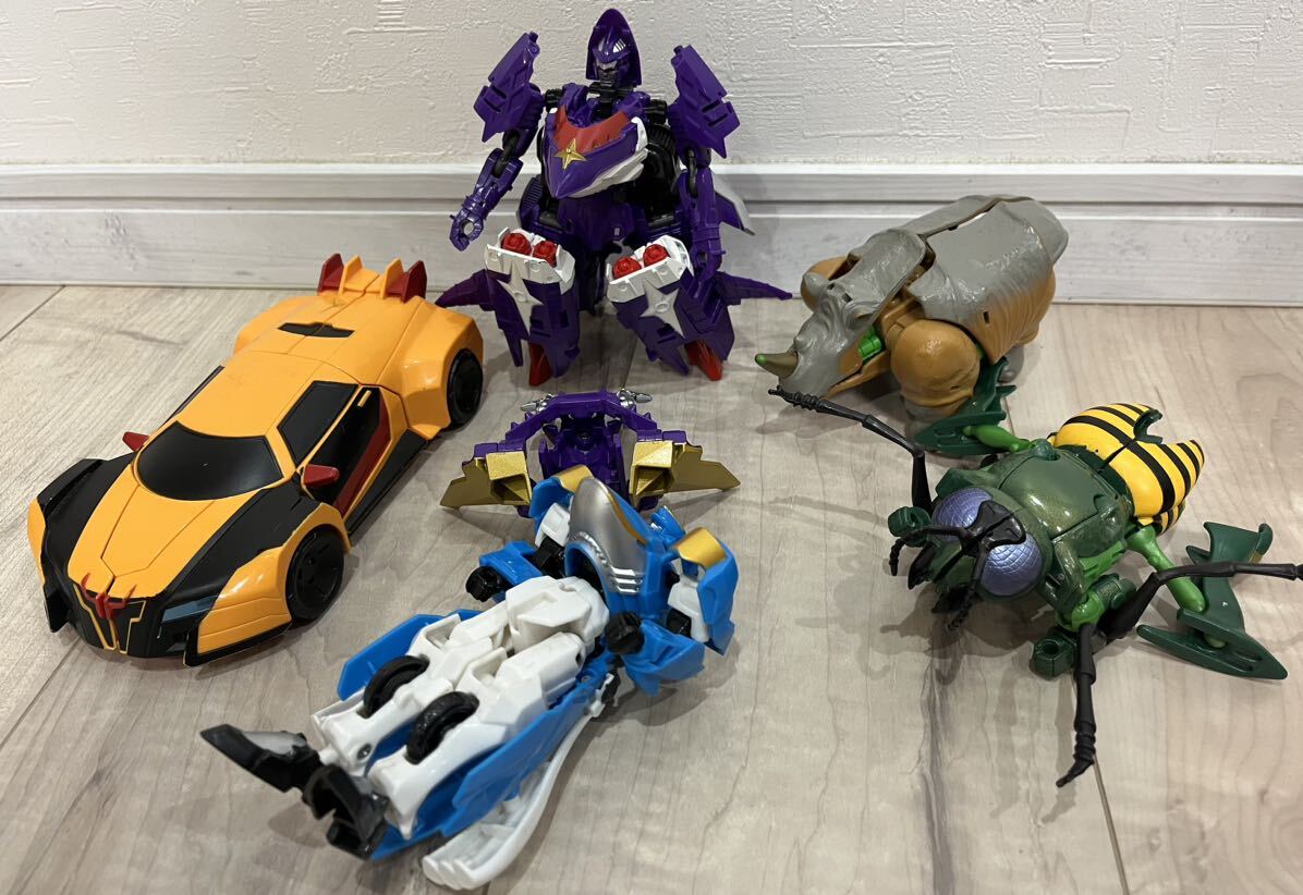 参上合体トランスフォーマー ビーストウォーズ 超生命体 まとめ セット 大量 ジャンク 現状品
