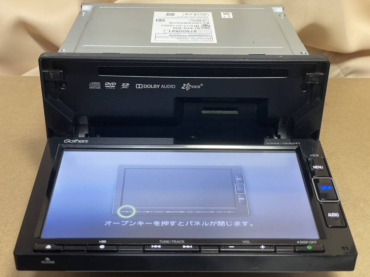 ホンダ 純正ナビ Gathersギャザズ VXM-194VFi(JVC KENWOOD製/7 ホンダ 純正ナビ Gathersギャザズ VXM-194VFi(JVC KENWOOD製/7