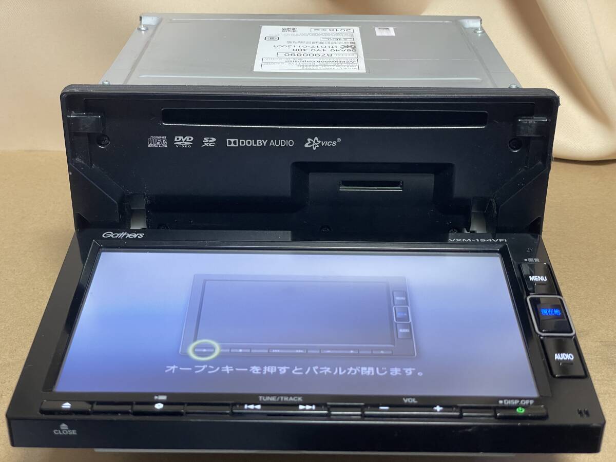 ホンダ 純正ナビ Gathersギャザズ VXM-194VFi(JVC KENWOOD製/7 ホンダ 純正ナビ Gathersギャザズ VXM-194VFi(JVC KENWOOD製/7
