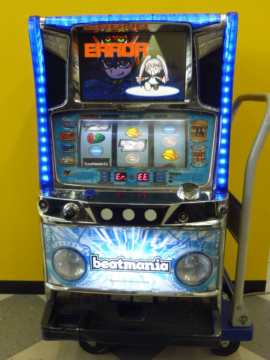 Yahoo!オークション - 引取限定 パチスロ実機 KPE beatmania Yahoo!オークション - 引取限定 パチスロ実機 KPE beatmania