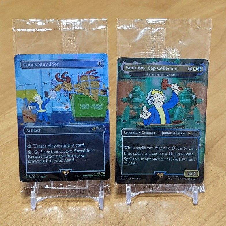Secret Lair Fallout: Vault Boy Foil未開封 MTG】Secret Lair Fallout Vault Boy カード未開封 Foil版